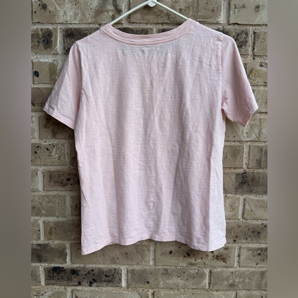 Spartina 449 Sea Breeze Slub Coral Pink Short Sleeve Tee Size Small - Picture 8 of 10